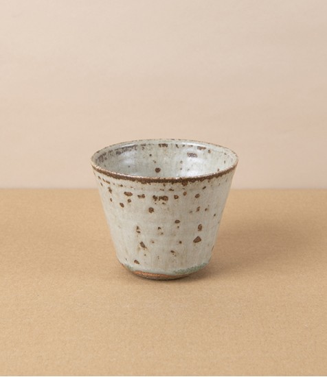 Tom Knowles Jackson Stoneware Flared Cup, Ash