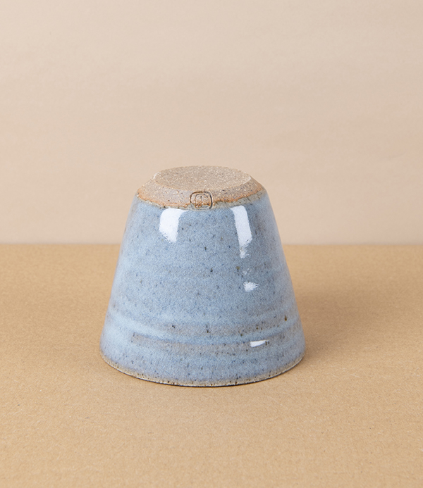 Tom Knowles Jackson Stoneware Flared Cup, Blue