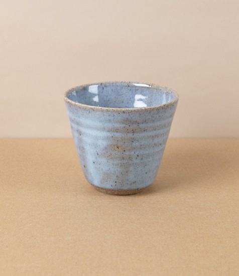 Tom Knowles Jackson Stoneware Flared Cup, Blue
