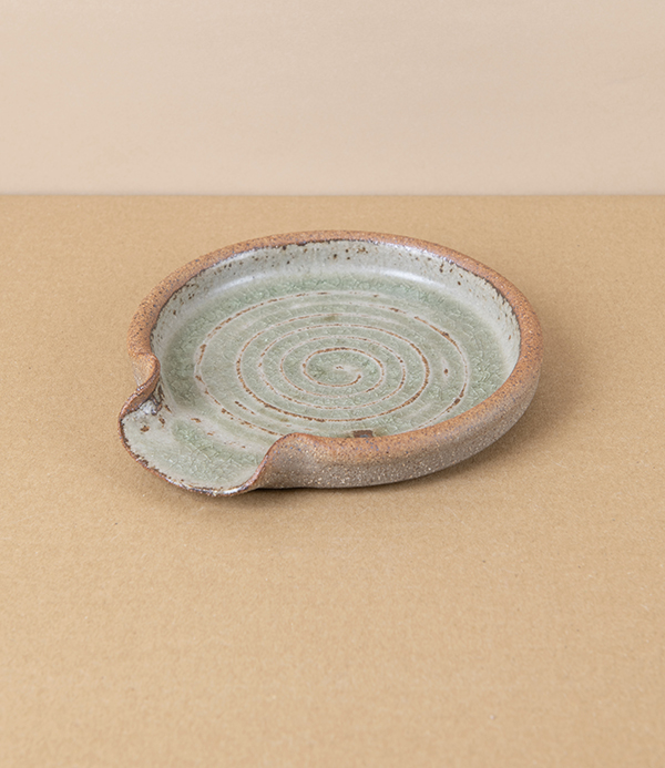 Tom Knowles Jackson Stoneware Spoon Rest, Ash