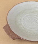 Tom Knowles Jackson Stoneware Tapas Plate, Light Ash Glaze