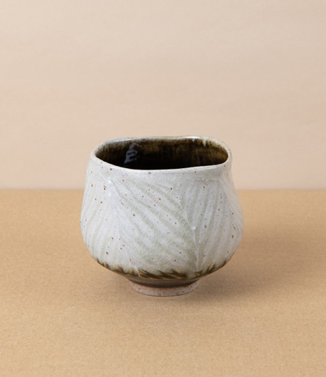 Tom Knowles Jackson Stoneware Tea Bowl, Celadon & Tenmoku
