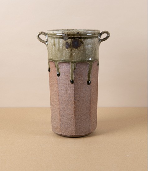 Tom Knowles Jackson Stoneware Utensil Holder, Ash