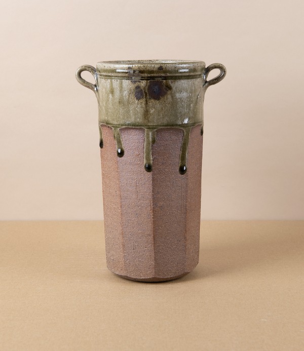 Tom Knowles Jackson Stoneware Utensil Holder, Ash