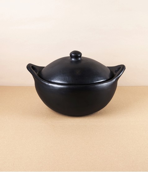 Tierra Negra Hand Made Oval Casserole Dish, 1.8 Litres