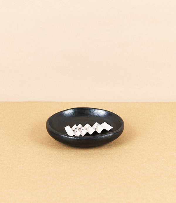 Tierra Negra Hand Made Small Condiment Dish or Plate