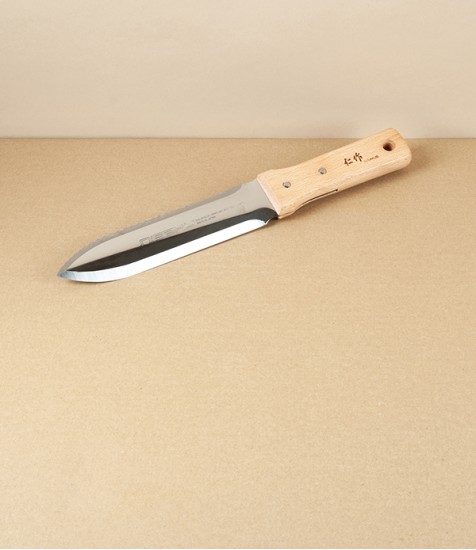 Nisaku Stainless Steel Hori-Hori Gardening Knife with Sheath, Standard