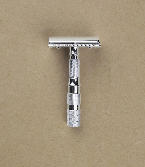 Merkur travel razor with case