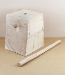 Green Oak Door Stop, Small