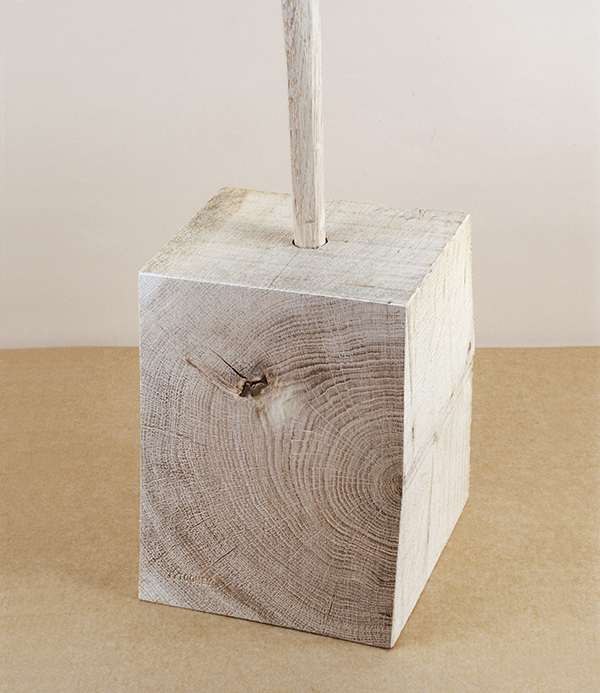 Green Oak Door Stop, Large