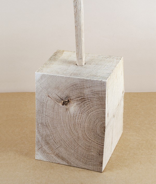 Green Oak Door Stop, Large