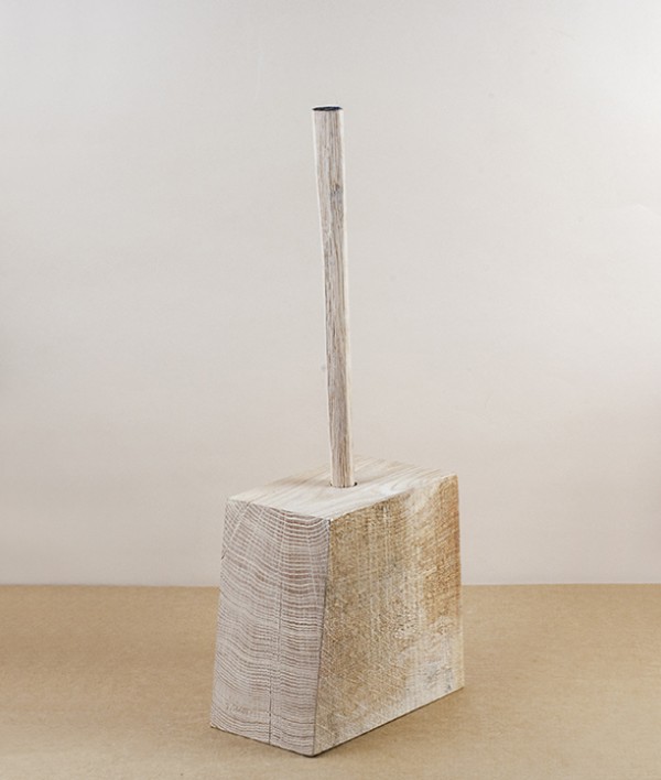 Green Oak Door Stop, Large