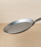 Turk German Carbon Steel Crepe Pan, 22cm