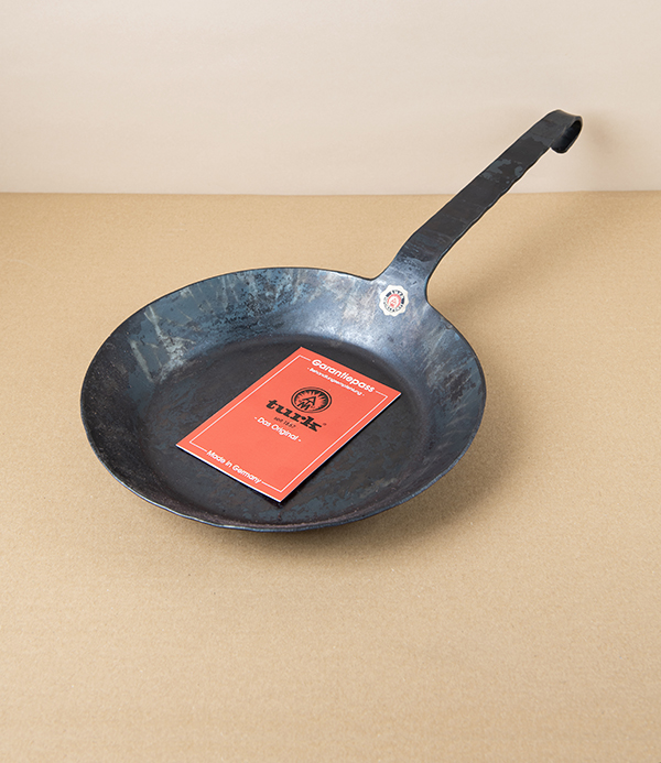 Turk German Forged Iron Frying Pan, 24cm