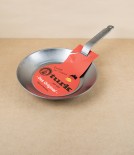 Turk German Heavyweight Carbon Steel Frying Pan, 24cm