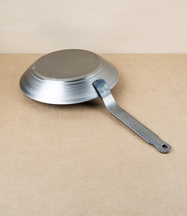 Turk German Heavyweight Carbon Steel Frying Pan, 24cm