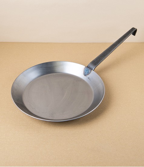 Turk Lightweight Carbon Steel Frying Pan, 24cm