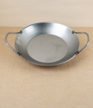 Turk German Two-Handled Carbon Steel Frying Pan, 24cm