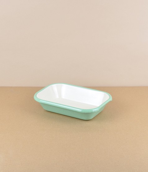 Turkish Enamel Baking Dish, Small