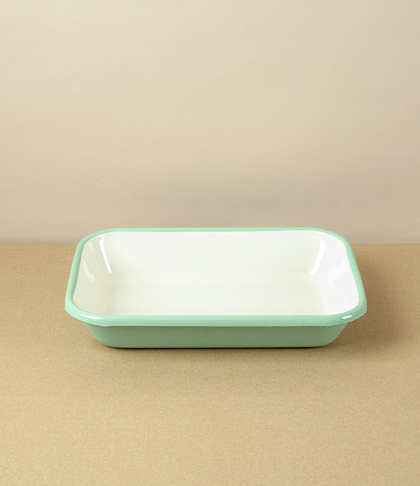 Turkish Enamel Baking Dish, Medium