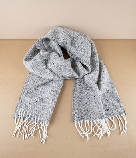 McNutt of Donegal Tweed Scarf, Donkey