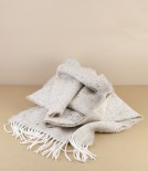 McNutt of Donegal Tweed Scarf, Oatmeal