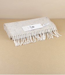 McNutt of Donegal Tweed Scarf, Oatmeal