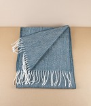 McNutt of Donegal Tweed Scarf, Sea Green