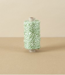 Spool of Green/Blond Jute Twine, 90m