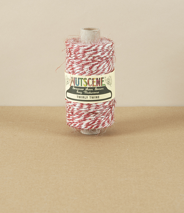 Spool of Red/Blond Jute Twine, 90m