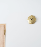 Sand Cast Brass 'I-Hada' Wall Clock