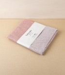 Swedish Linen Bath Mat, Brick Red, Växbo Lin