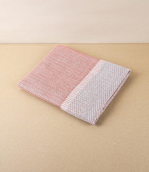 Swedish Linen Bath Mat, Brick Red, Växbo Lin