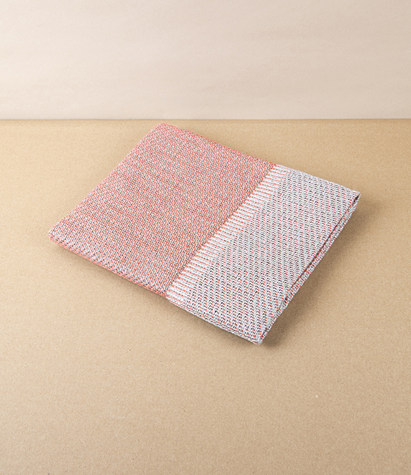 Swedish Linen Bath Mat, Brick Red, Växbo Lin