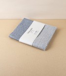 Swedish Linen Bath Mat, Graphite, Växbo Lin
