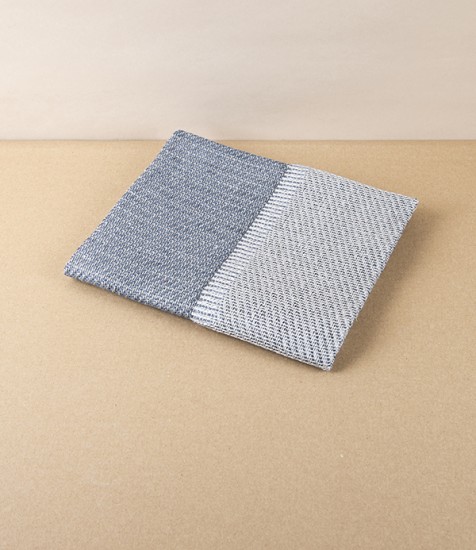 Swedish Linen Bath Mat, Graphite, Växbo Lin