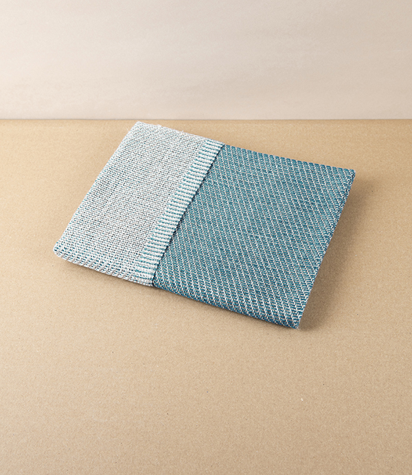 Swedish Linen Bath Mat, Moss Green, Växbo Lin