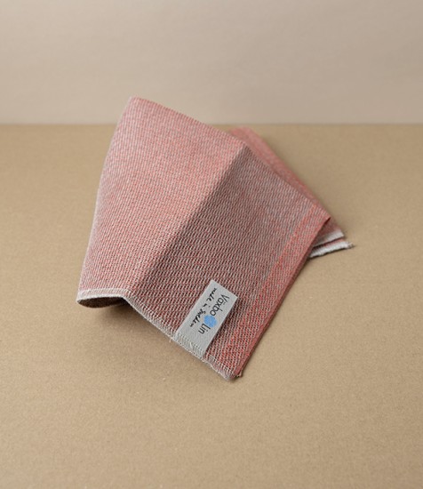 Swedish Linen Dish Cloth, Brick, Växbo Lin