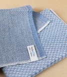 Swedish Linen Kitchen Set, Blue, Växbo Lin