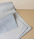 Swedish Linen Placemats, Set of 2, Blue, Växbo Lin