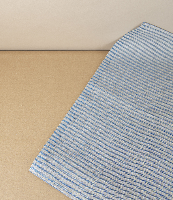 Swedish Linen Placemats, Set of 2, Blue, Växbo Lin