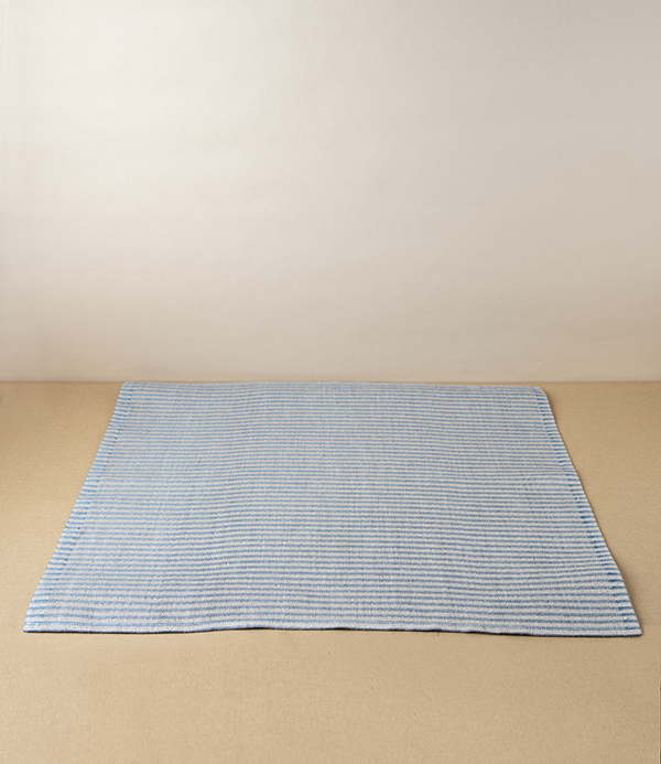 Swedish Linen Placemats, Set of 2, Blue, Växbo Lin