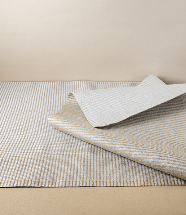 Swedish Linen Table Runner, Umbra, Växbo Lin