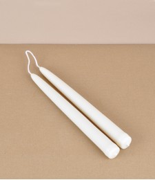 Hand-dipped vegan dinner candles