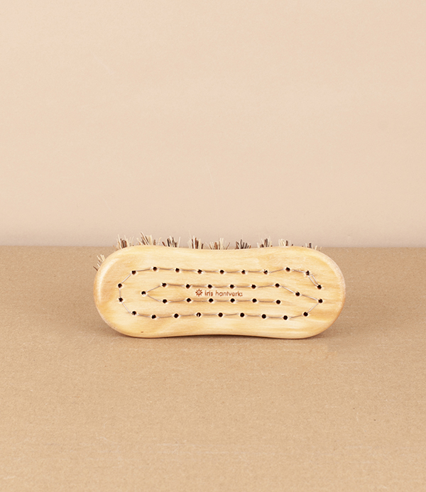 Vegetable brush, stitched, birch & union fibre