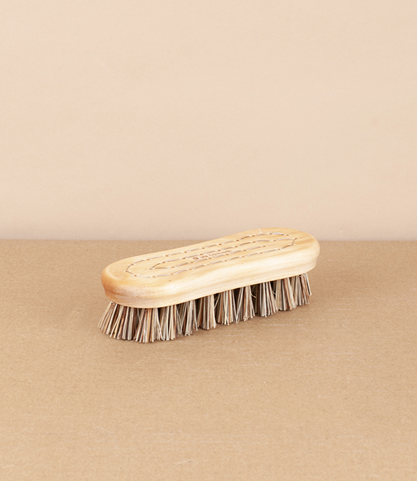 Vegetable brush, stitched, birch & union fibre