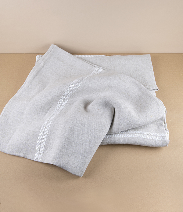 Finnish Washed Linen 'Venla' Table Cloth, Natural