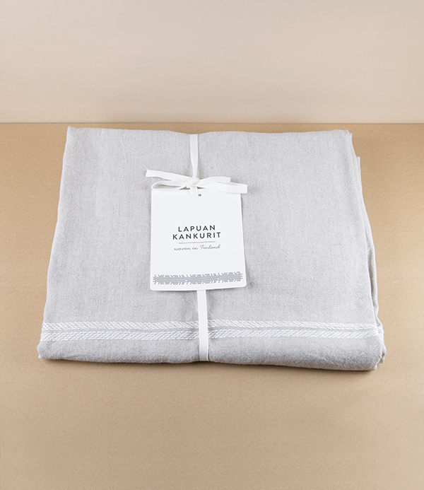 Finnish Washed Linen 'Venla' Table Cloth, Natural