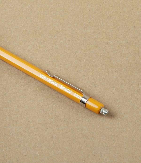 Koh-I-Noor Versatil Clutch Pencil, 2mm, Yellow