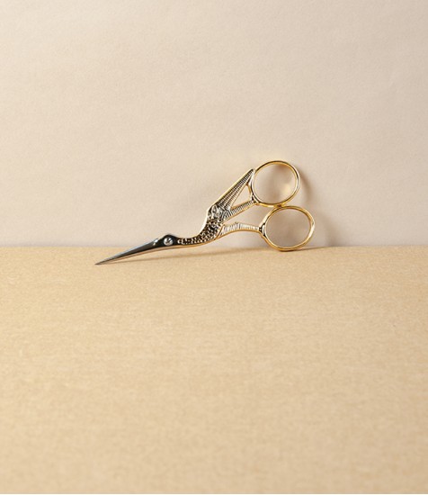 Victorinox Stork Scissors, Gold Plated